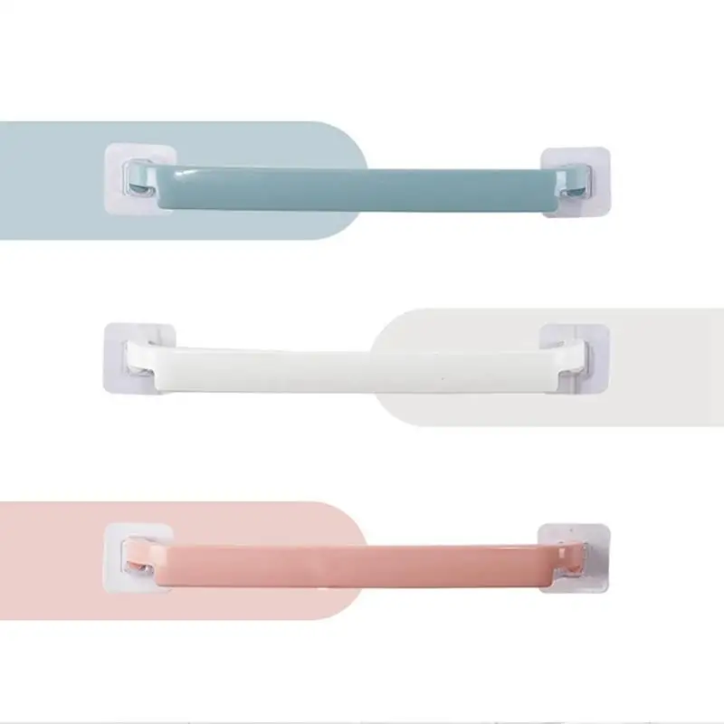

3PCS Towel Holders Adhesive Pp Towel Racks Removable Kitchen Bar Hand Holders деѬжаелдля полоена Bathroom Organizer